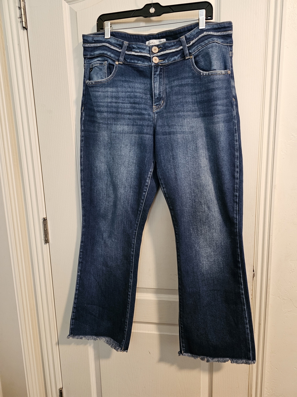 KanCan By Maurices Sz 16 Dark Blue Flare Jeans